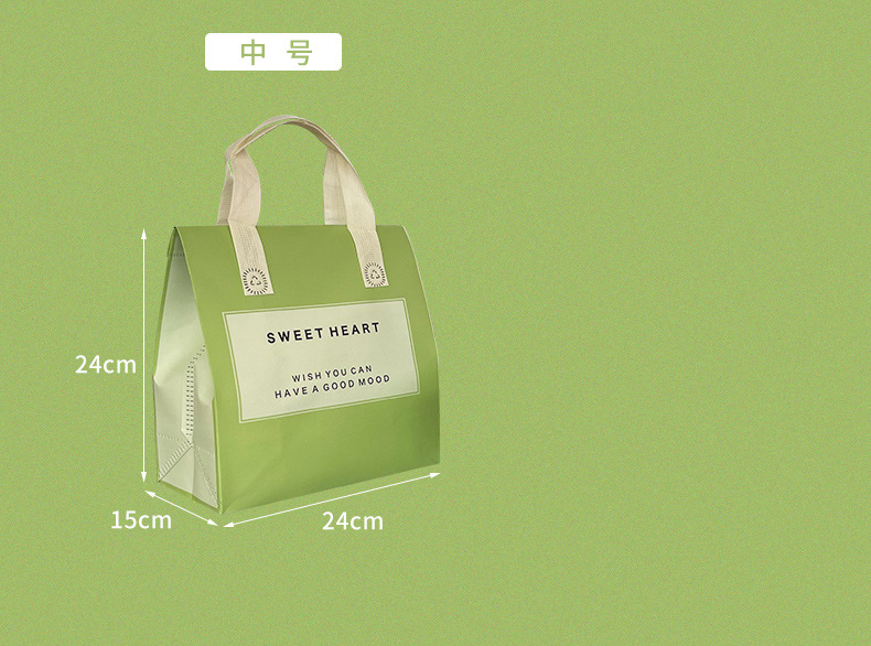 新界奶茶外卖袋餐饮外卖袋-铝箔保温袋定做-单杯奶茶外卖袋